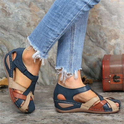 Nahara™ | Sandales femme à plateforme ajourée pour un été confortable et stylé