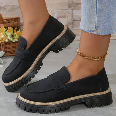 Clara™ | Mocassins Classiques Femme - Élégance et Confort Intemporels
