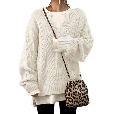 Linette | Pull en Maille Élégant et Décontracté lunnav
