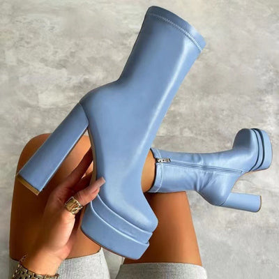 Finition haut de gamme des bottines Summit Luxe™ pour un style unique.