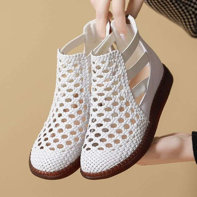 Lusitta™ | Bottes Sandales femme en cuir véritable