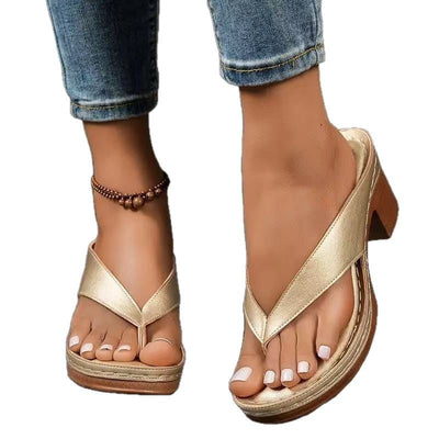 Vira™ | Chaussons orthopédiques femme avec talon et maintien tout confort