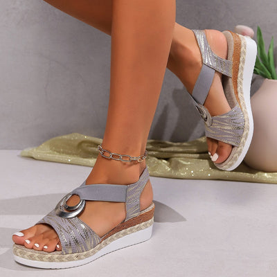 Ease™ | Sandales orthopédiques femme à maintien souple et design chic