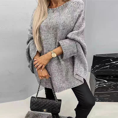 Mathilde | Pull Oversize en Maille pour un Hiver Chic et Élégance Décontractée lunnav