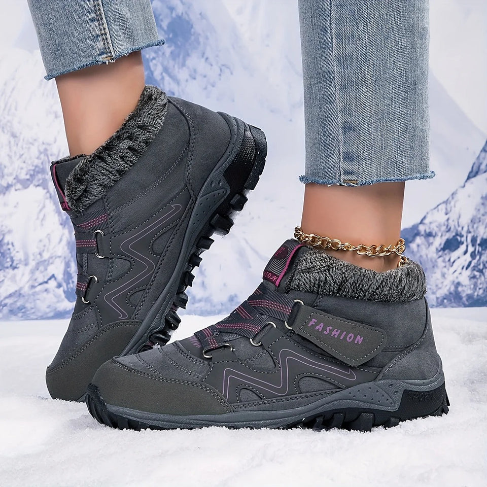 Lina™ | Bottes antidérapantes orthopédiques — Chaudes & confortables